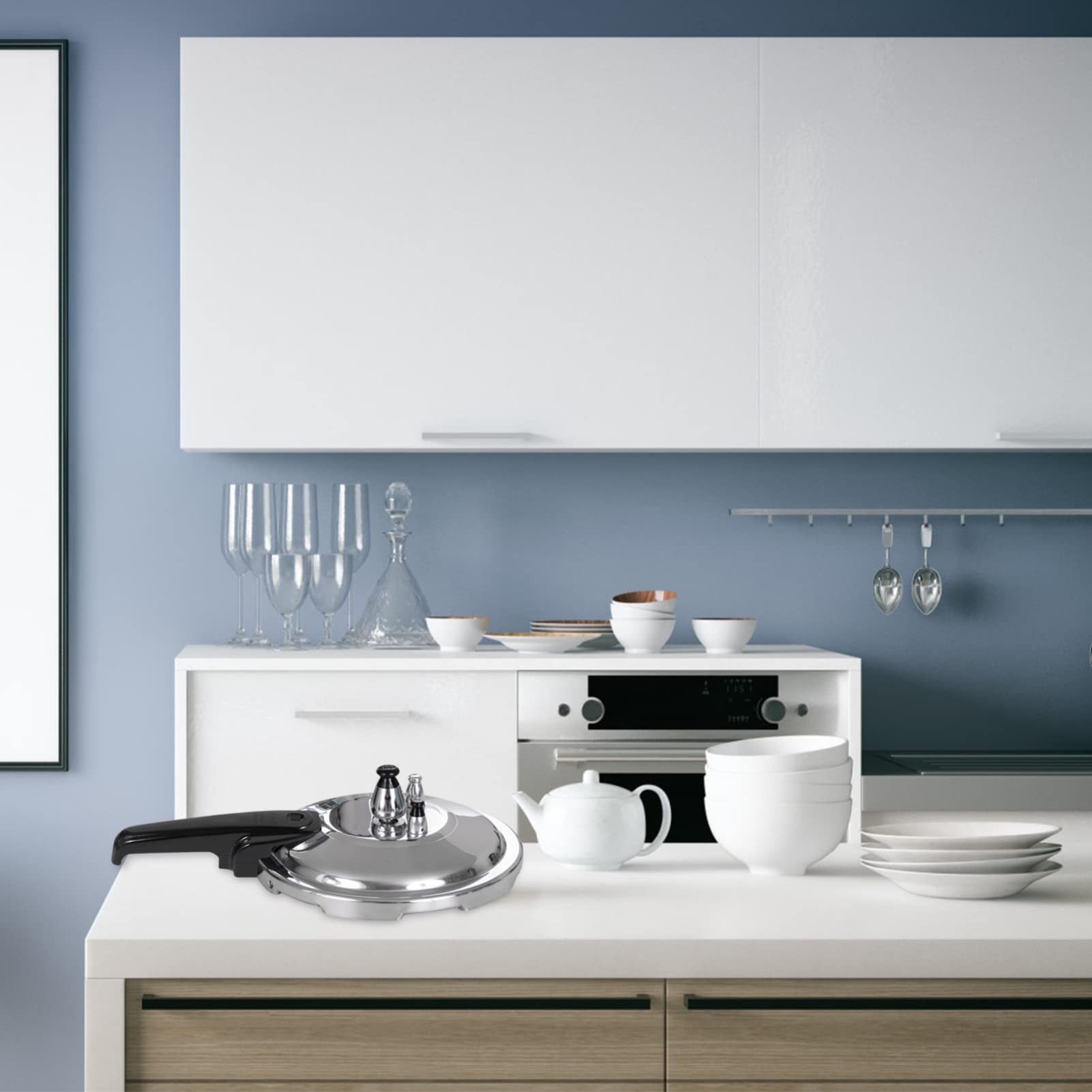 BESTonZON 1set Professional Pressure Cooker Handle Replacement Pot Lid Handle for Cookers Compact Wear-resistant Design Easy to Install Safe Kitchen Accessory