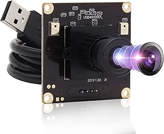 Svpro Ultra HD 4K USB Camera Module with Microphone, Industrial Vision Camera Board with 3.6mm Lens,Webcam with Sony IMX317 CMOS Sensor,Plug Play Mini Camera 3840x2160 Resolution 30fps