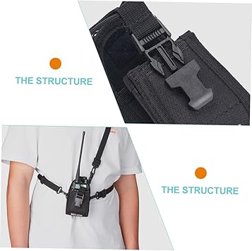 Tofficu Pochette Radio Multifonction Nylon Pour Activités Extérieures