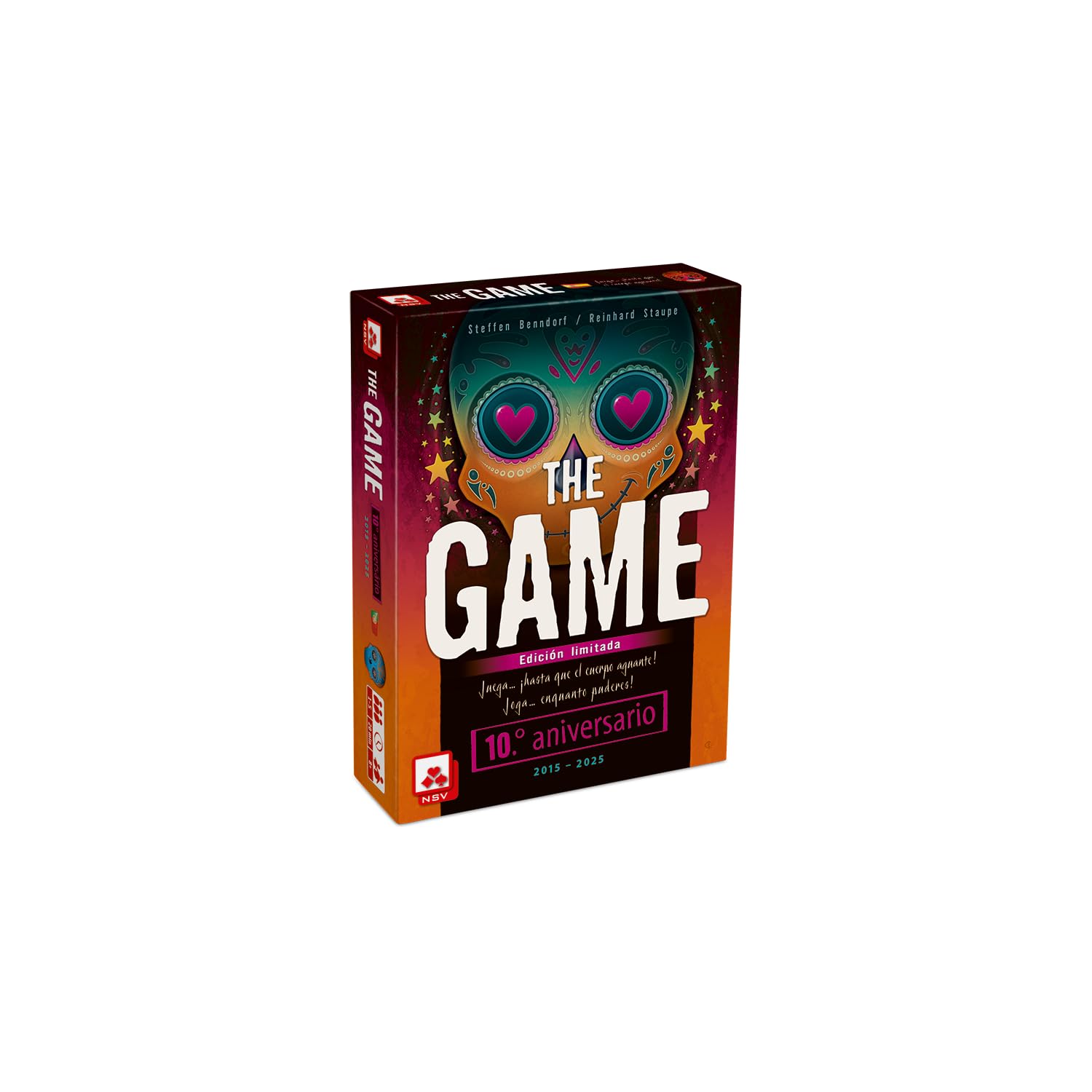 NSV The Game 10º Aniversario – Juego de Cartas cooperativo con 4 expansiones | Edición Limitada Día de los Muertos 2025 | De 1 a 5 Jugadores | A Partir de 8 años