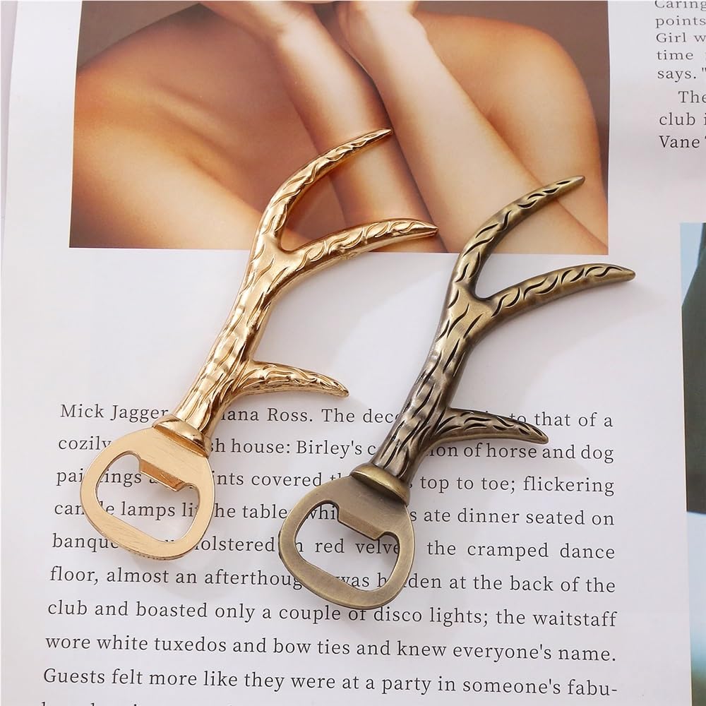 Abridor de Navidad Creativo Estilo Europeo for el hogar con Metal(Bright Gold)