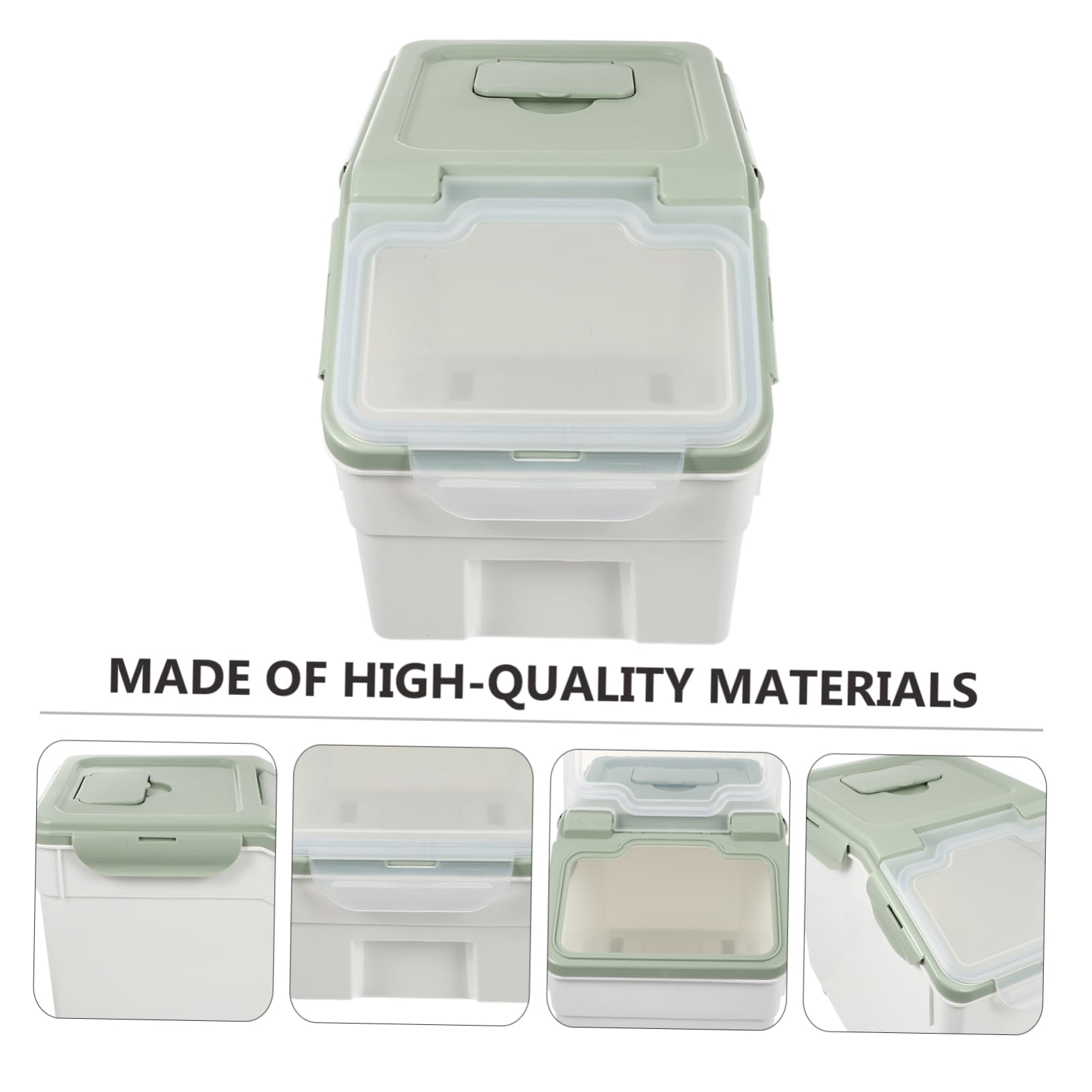 SUPVOX 1Pc Pet Food Storage Container Sealed Dog and Cat Food Bucket with Moisture Protection for Pet Supplies Color