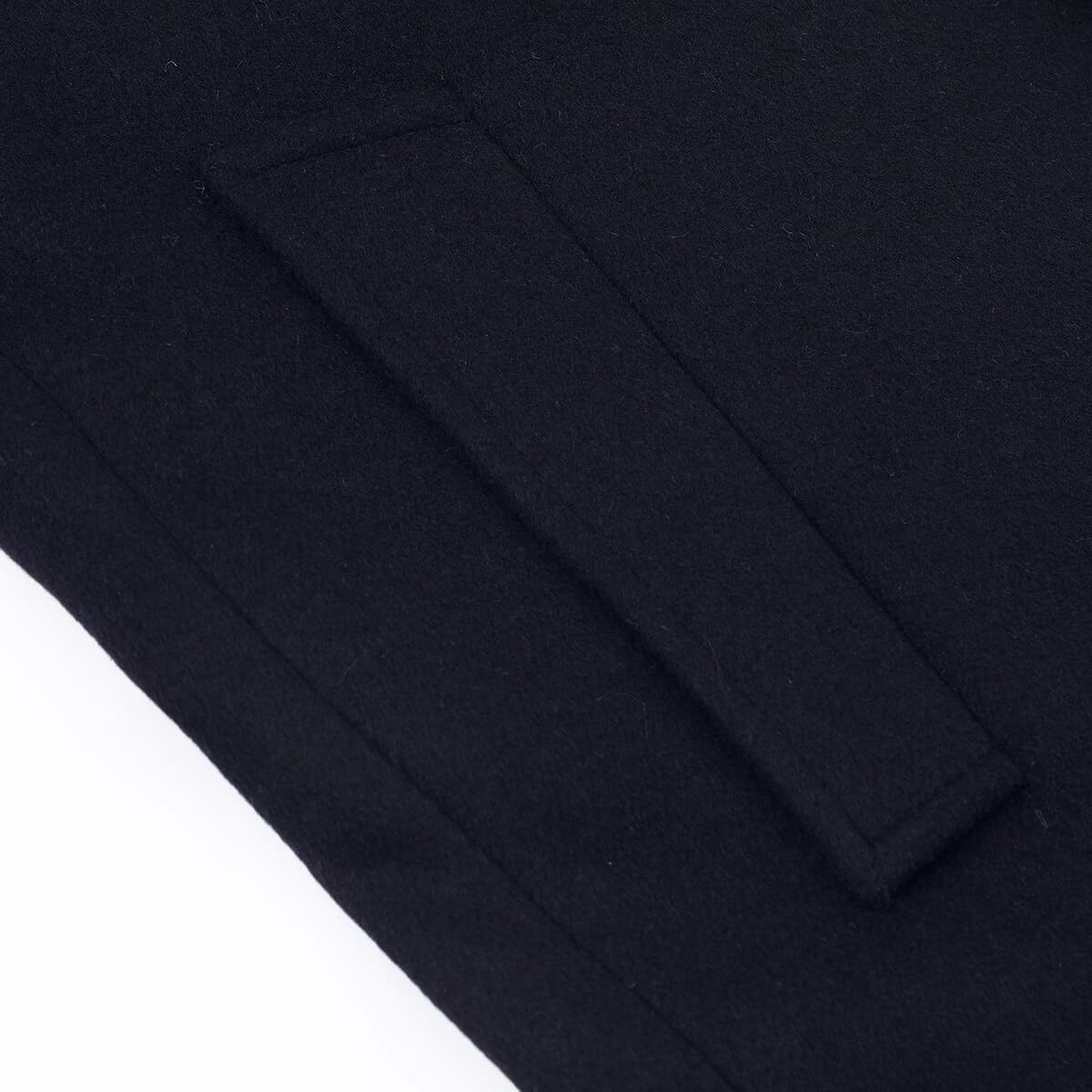 Allthemen Cappotto di Lana da Uomo Inverno Doppiopetto Coat Invernale di Media Lunghezza Caldo per Il Business