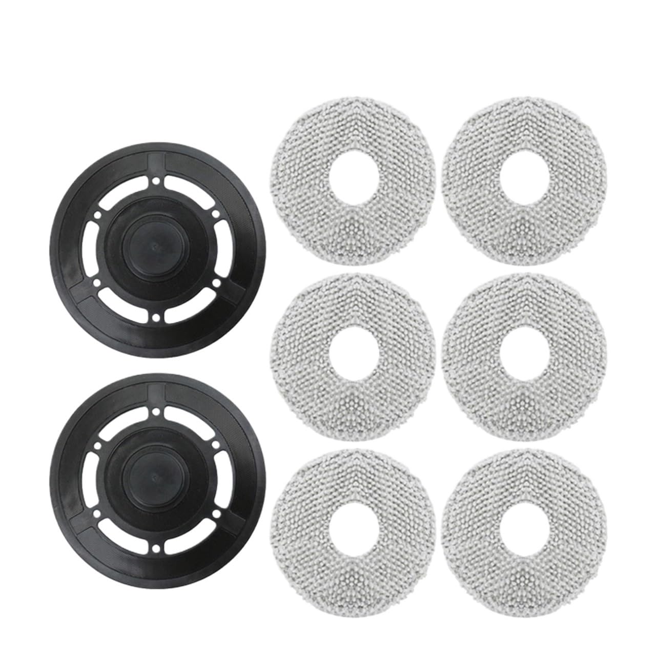 GENTERUN Sweeping Robot Mop Cloth Bracket,Compatible For Ecovacs,Deebot,X2/X2 Pro/X2,Omni,Floor Vacuum Cleaner Rag Holder Accessories(Set4)