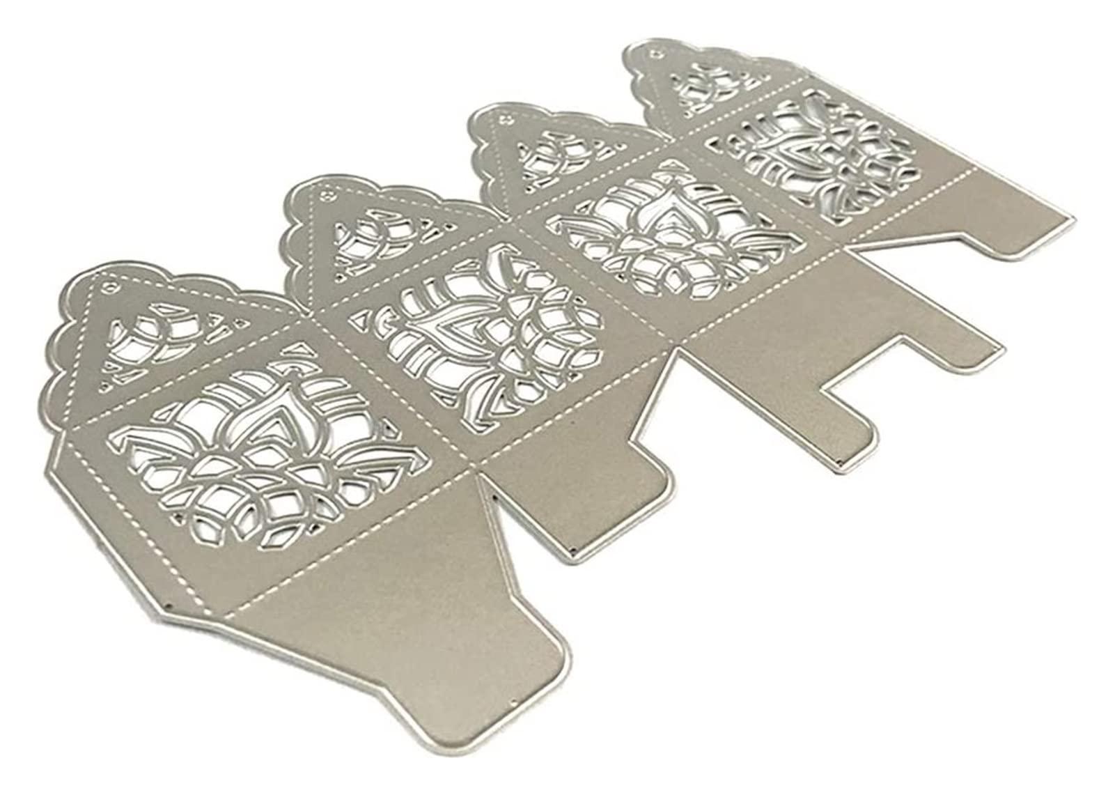 Plantillas de corte para álbumes de recortes, troqueles de corte nuevos, caja de farolillos, troqueles de corte de metal, plantilla de álbumes de recortes, sello de papel