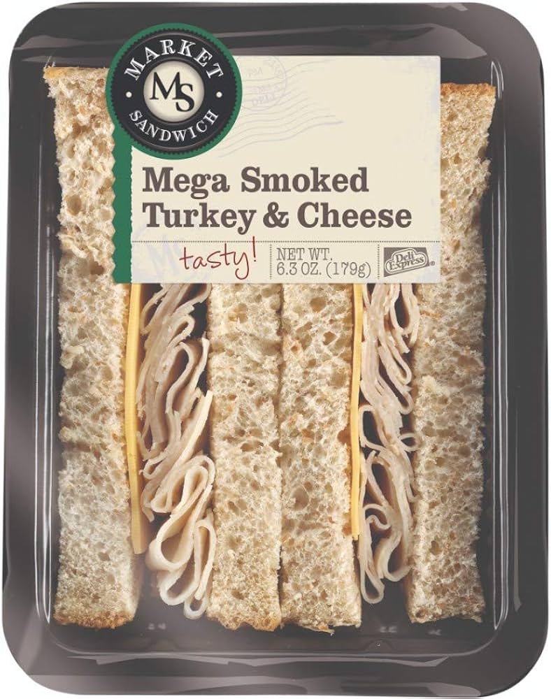 Amazon.com: Deli Express Hickory Smoked Turkey and Cheese Mega