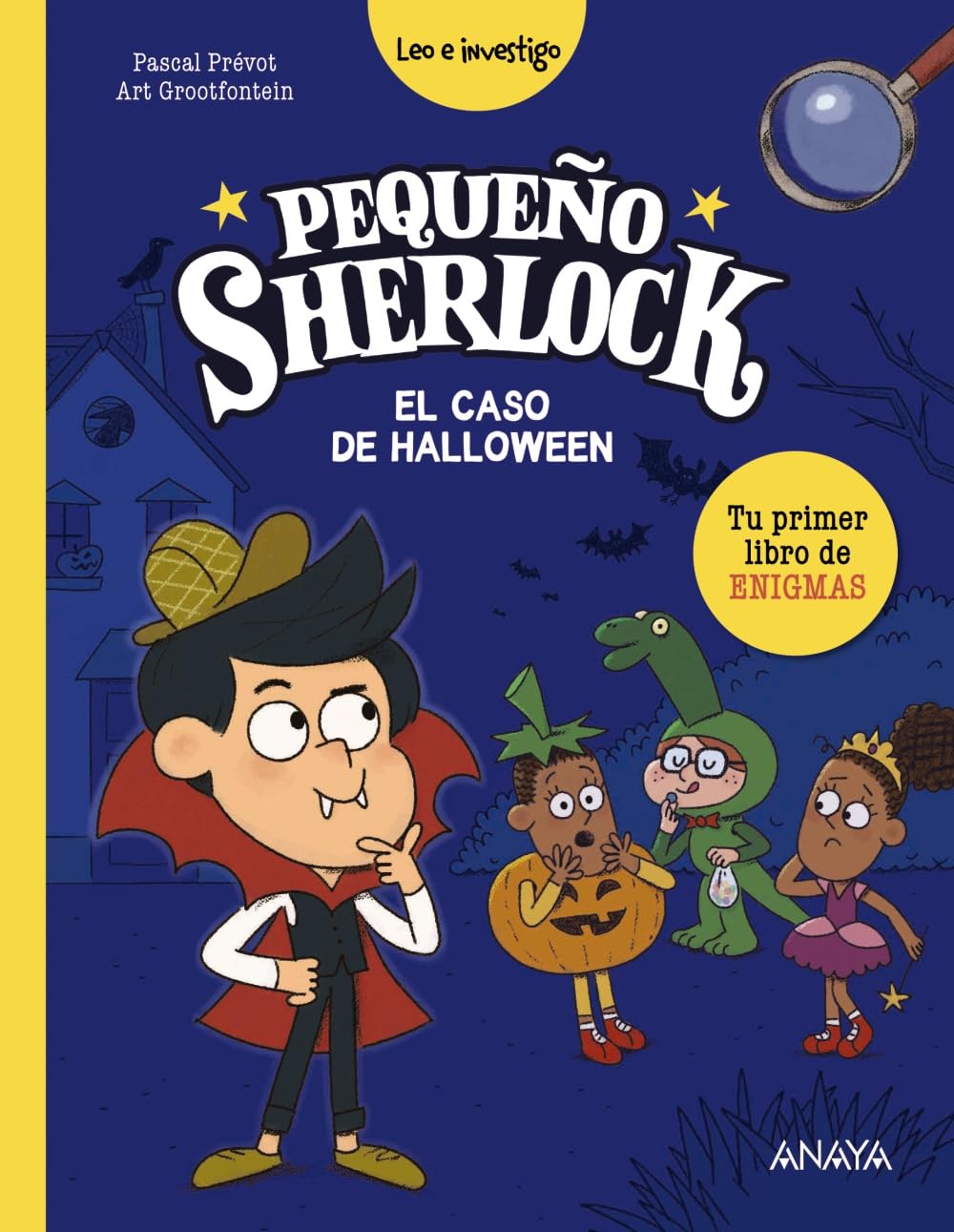 Pequeño Sherlock: El caso de Halloween: Tu primer libro de enigmas (LITERATURA INFANTIL - Pequeño Sherlock)