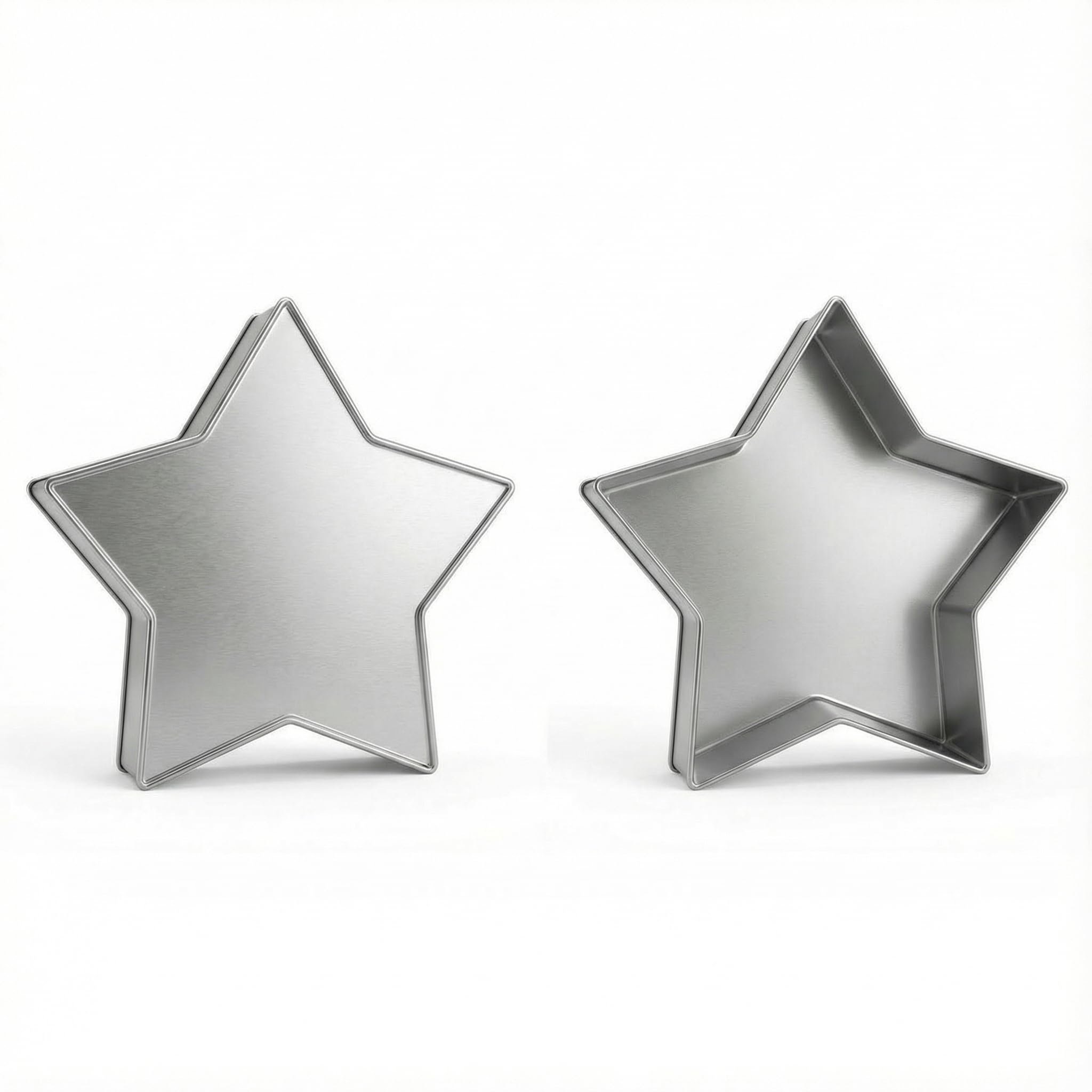 EUROTINS Single Star Brithday Cake Tin Mould Pan 6"