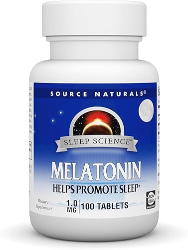 Source Naturals Melatonina 1 mg - 100 Tabletas
