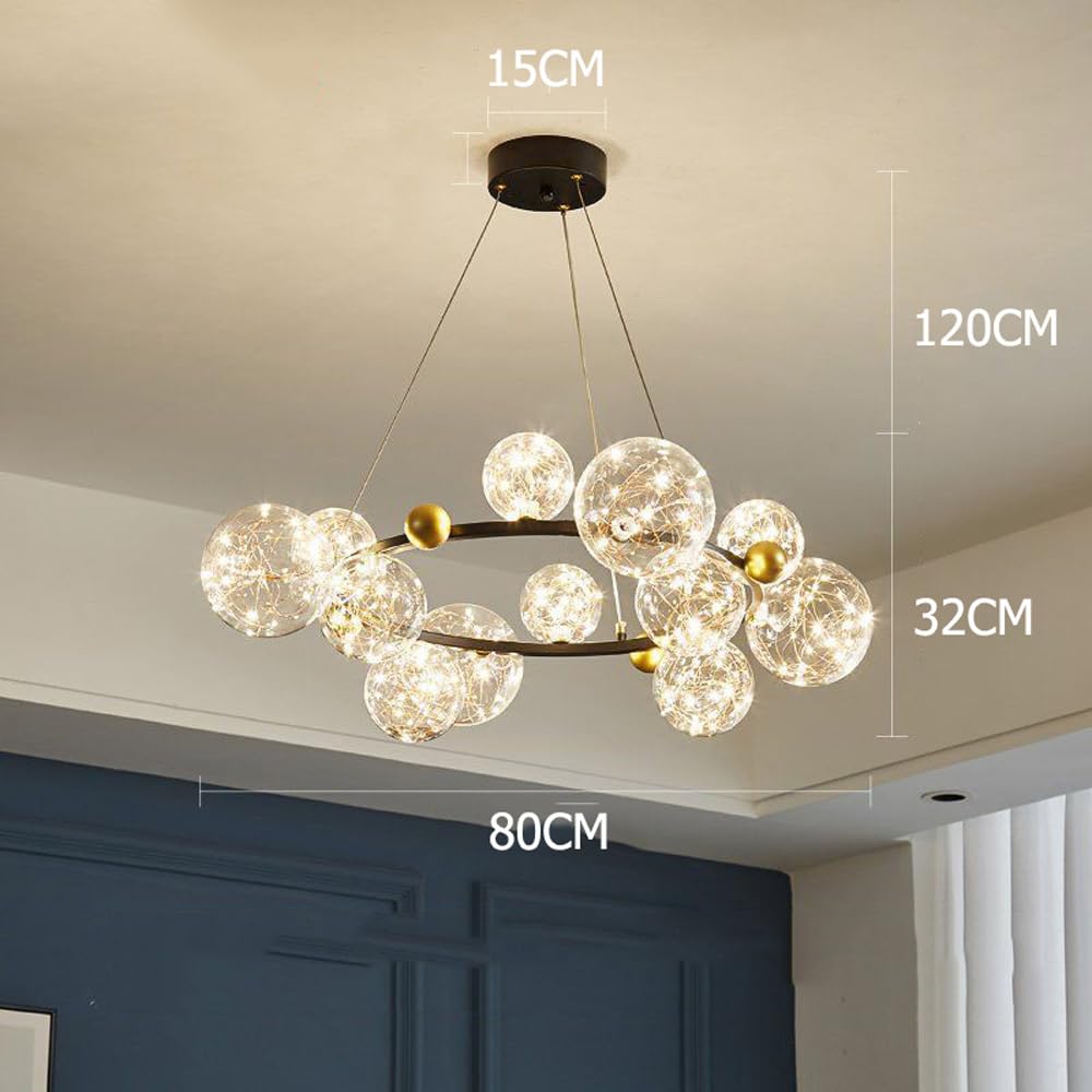 Amerykańska minimalistyczna lampa wisząca ze złota i kryształu – żyrandol LED w stylu retro do salonu, restauracji, hotelu