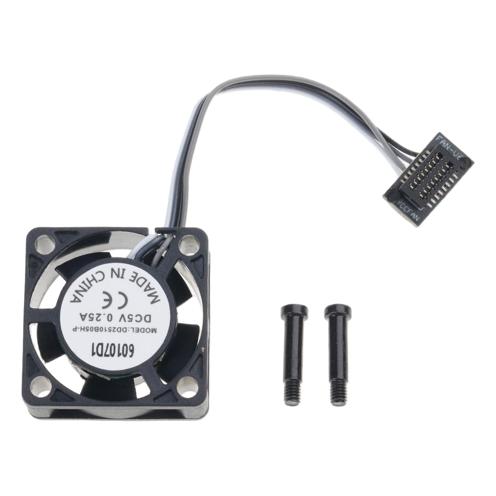 Hsioluted Cooling Fan Printer Part 2510 5V Cooling Fan Hydraulic 25x25x10MM for X1C P1S P1P Printer