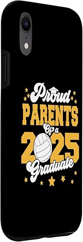 Miniatura 3 de iPhone XR Parents of a 2025 Graduate Prom Graduation 25 VolleyBall Case