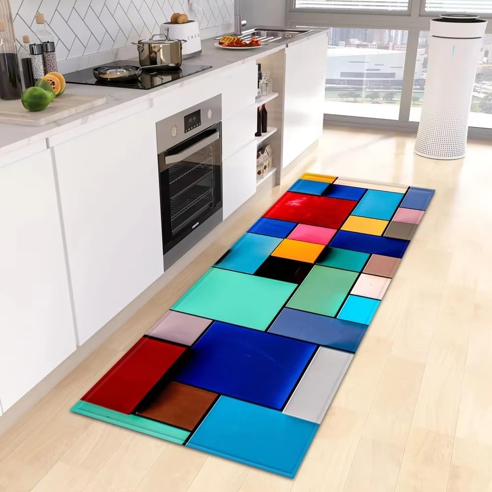 Tapis de sol design pour entrée et cuisine afin d'égayer votre espace de vie