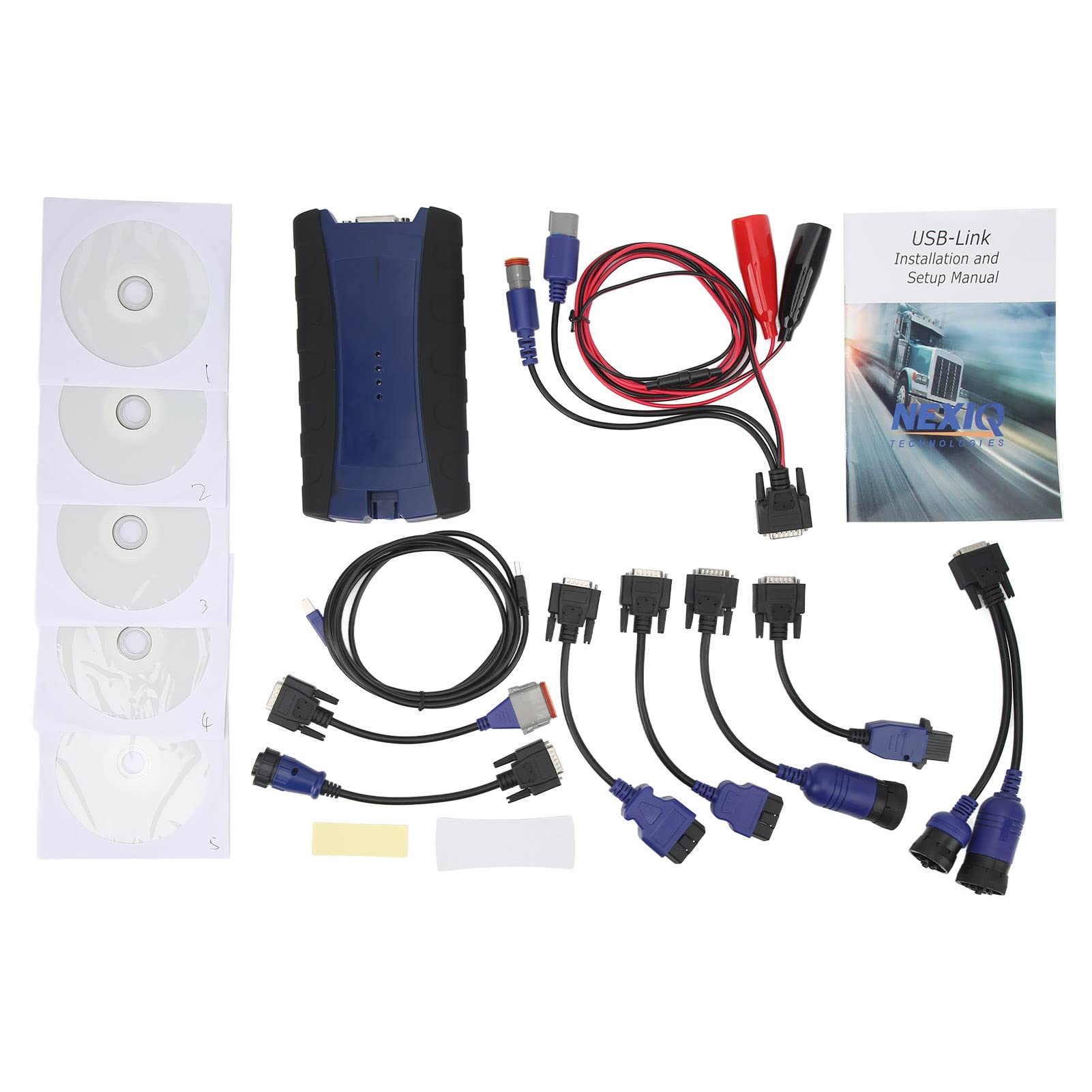 Herramienta de diagnóstico de camiones, herramienta de diagnóstico de alta eficiencia Lector de código OBD multifuncional para accesorios automotrices