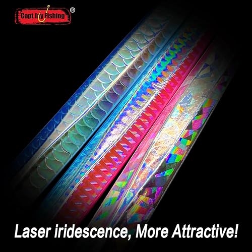 Miniatura 10 de Señuelos de lanzamiento de Jigging de velocidad de agua salada Señuelos artificiales de jigging vertical