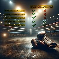 Vista 8 de Guantes de boxeo profesionales para hombres y mujeres, adecuados para boxeo, kickboxing, artes marciales mixtas, maui, tailandés, artes marciales