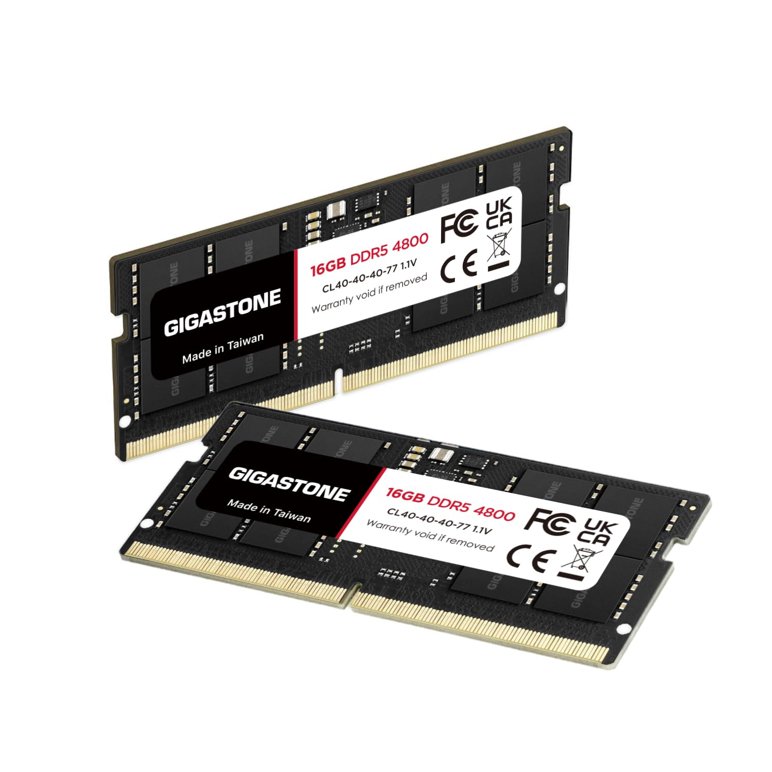 DDR5 RAM Laptop Only】 GIGASTONE 32GB (2x16GB) DDR5 4800MHz Laptop