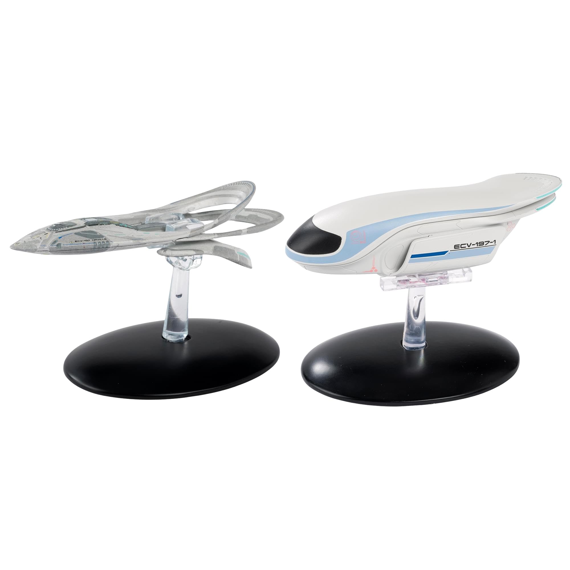 Eaglemoss The Orville 5 Inch Ship Replica Set of 2 Packaging