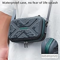 Vista 6 de Osmo Pocket 3 - Funda de transporte portátil para almacenamiento de viaje para DJI OSMO Pocket 3 Creator Combo Accesorios, bolsa de transporte