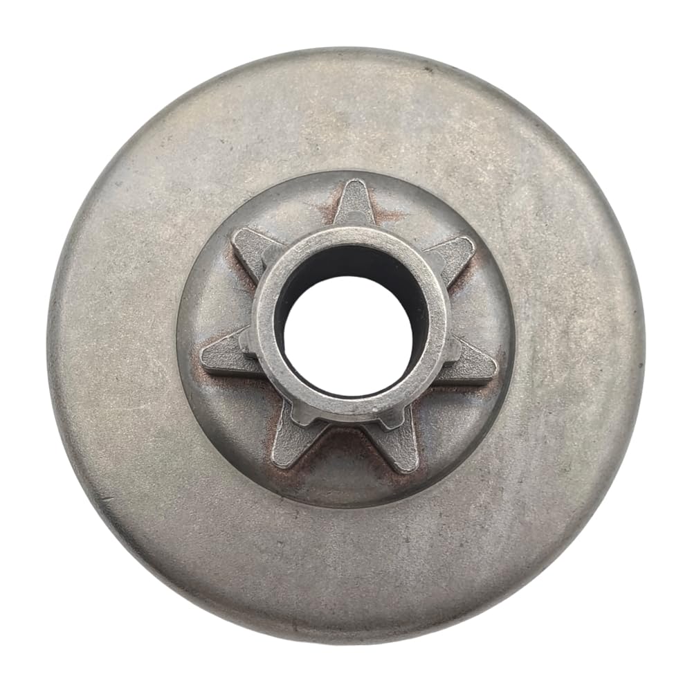 Tambor de Embrague 3/8" con piñón 7 Dientes, Compatible motosierras 038 038AV MS380 MS381, Repuesto OEM, Compatible 1119 640 2000 Parte