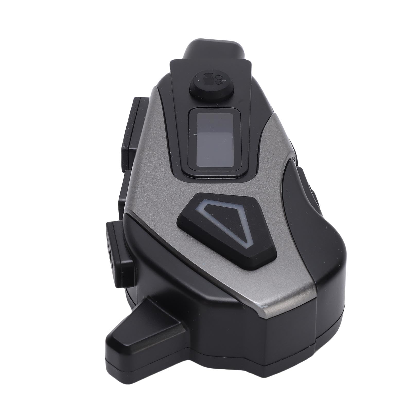 GOWENIC Caméra de Casque de Moto étanche IPX8 1080P Enregistreur Vidéo HD, Réduction du Bruit des écouteurs sans Fil pour Les Déplacements en Ville, Installation Facile