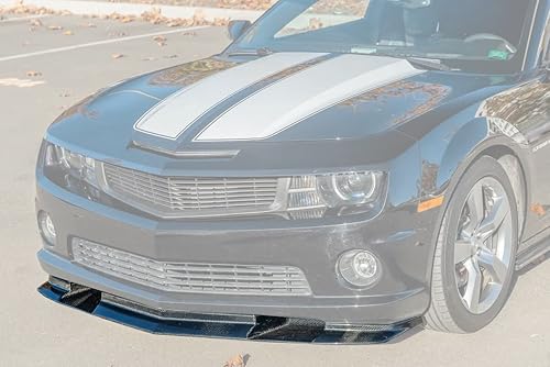 Repuesto para modelos Chevrolet Camaro SS 2010-2013 | TL1 estilo fibra de carbono parachoques delantero inferior alerón divisor de labios