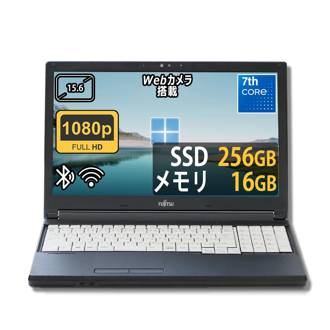 Windowsノート本体 LIFEBOOK A577/TX Core i5-7200U SSD win11 Fujitsu LIFEBOOK A577/V i3 2.7GHz 8GB 128GB SSD Win11 Pro