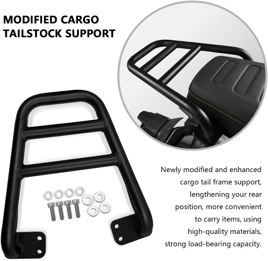 for SVARTPILEN 250 401svartpilen 401 svartpilen 250 2024 2023 Motorcycle AccessoriesRear Carrier Luggage Rack Tailbox Fixer HolderCargo Bracket
