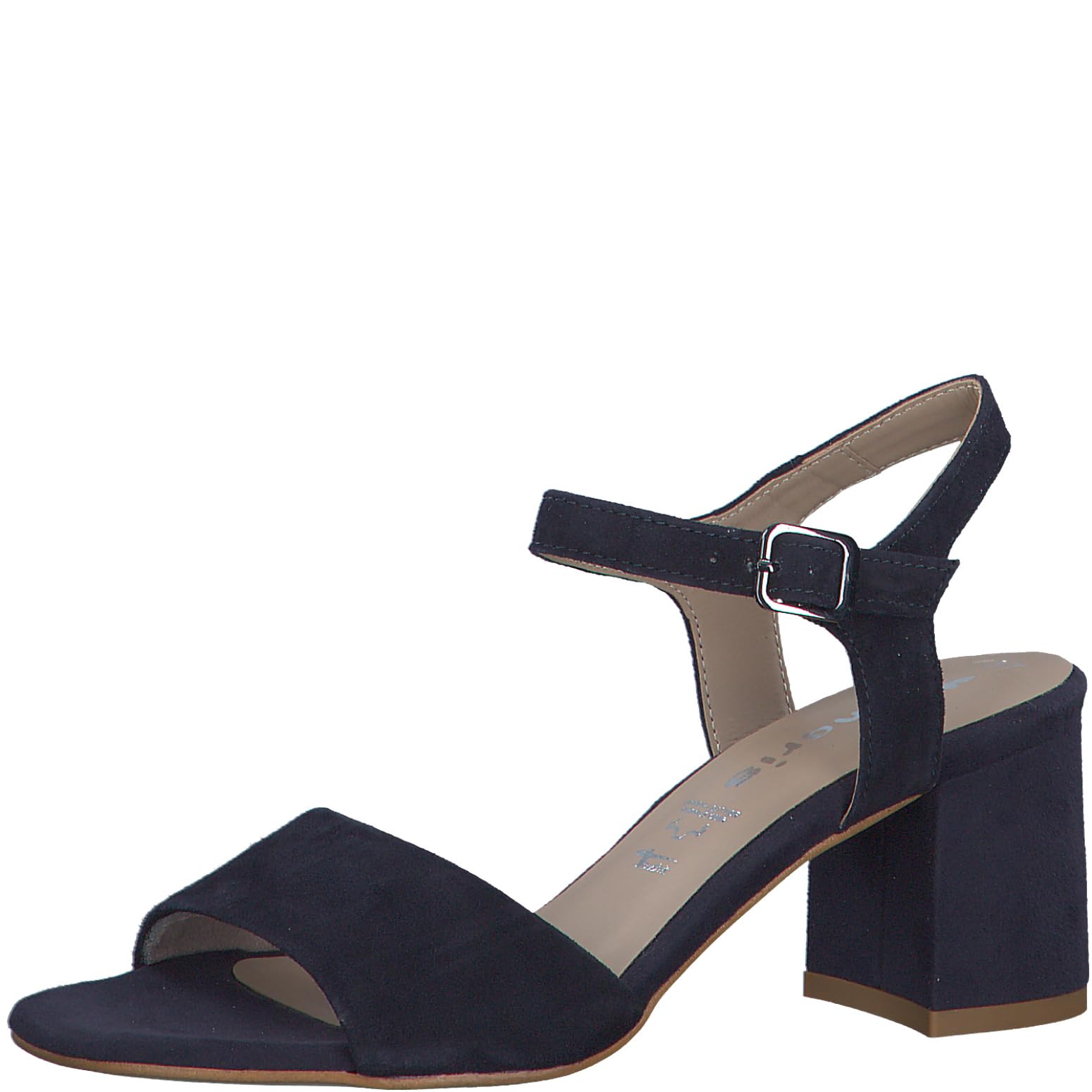 Tamaris Women's 1-28301-42 Heeled Sandals, navy, 4 UK