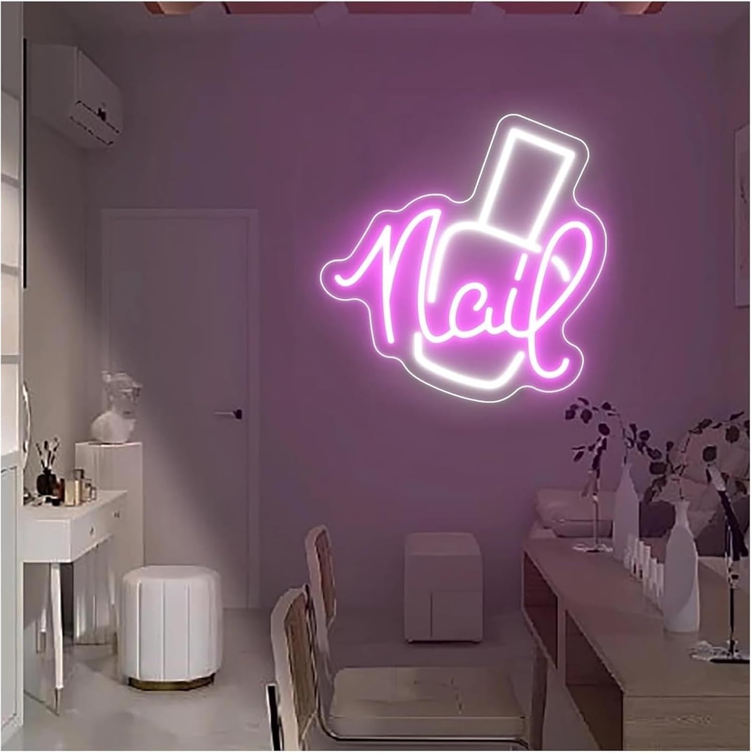 For neon lamp loanword Nails for Sign LED Light image 2