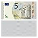 Produktbild LYSCO® 5 Euro Spielgeld - verkleinert auf 75% des Originals, 100 Stück