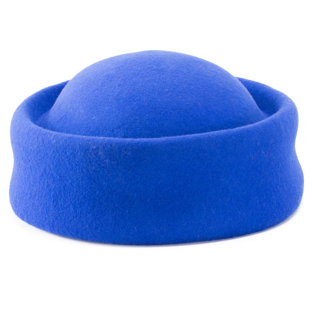 Lawliet Womens 100% Wool Felt Fascinator Hostess Pillbox Millinery Hat Base B028