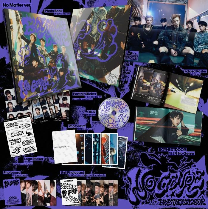 ボネクト Nogenre 6枚セット Amazon.co.jp: BOYNEXTDOOR No Genre 4th EP (No Matter ver