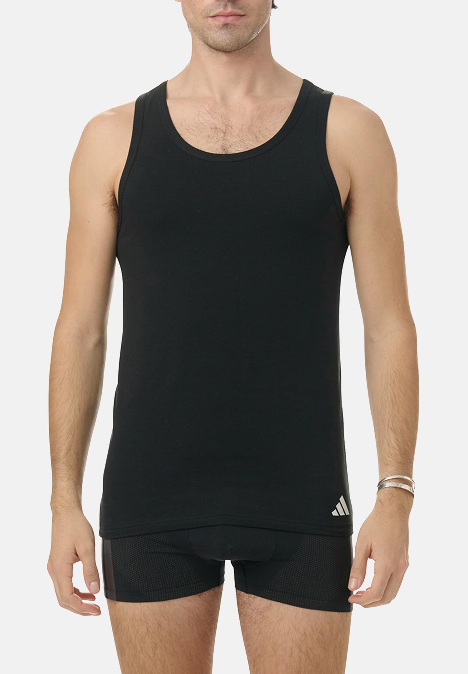 Adidas Lot de 6 débardeurs en coton pour homme