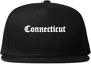 Kings Of NY CT Connecticut State Old English Snapback Hat Cap