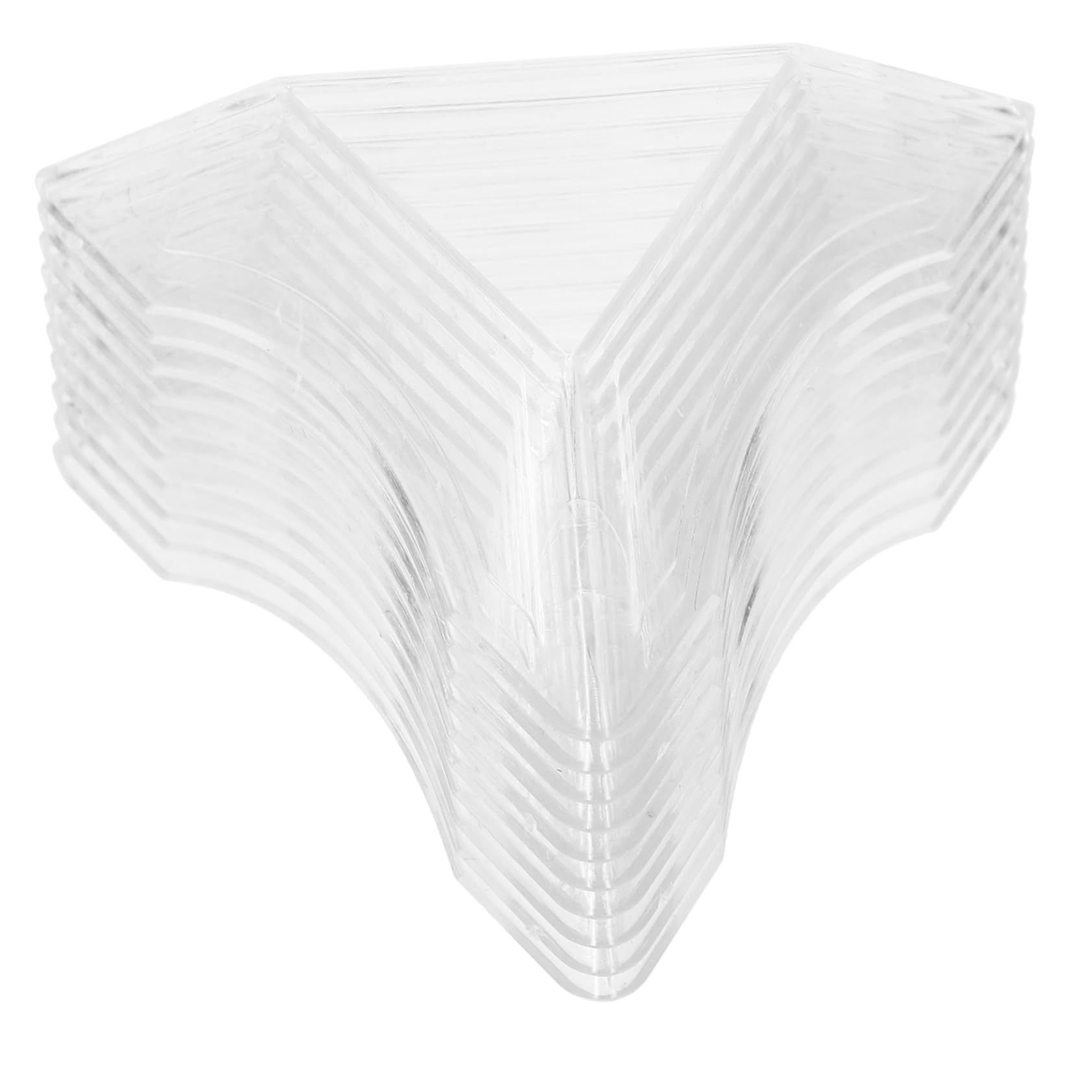 Kisangel Stand 20pcs Triangle Cube Holder Tripod Base for Puzzle Display Storage