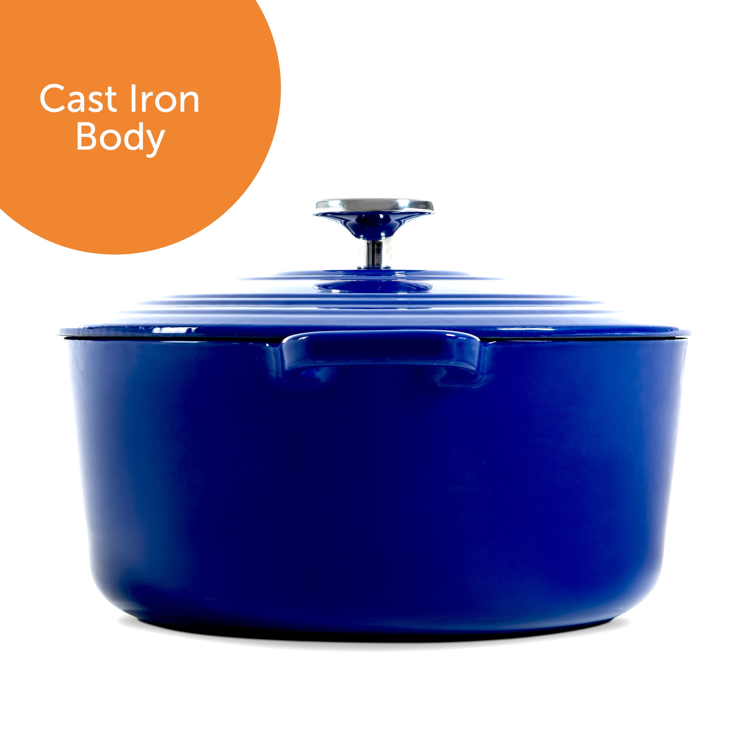 thumbnail: BK Bourgogne Geëmailleerd Gietijzeren Dutch Oven 24cm 4,2L Zonnig Geel