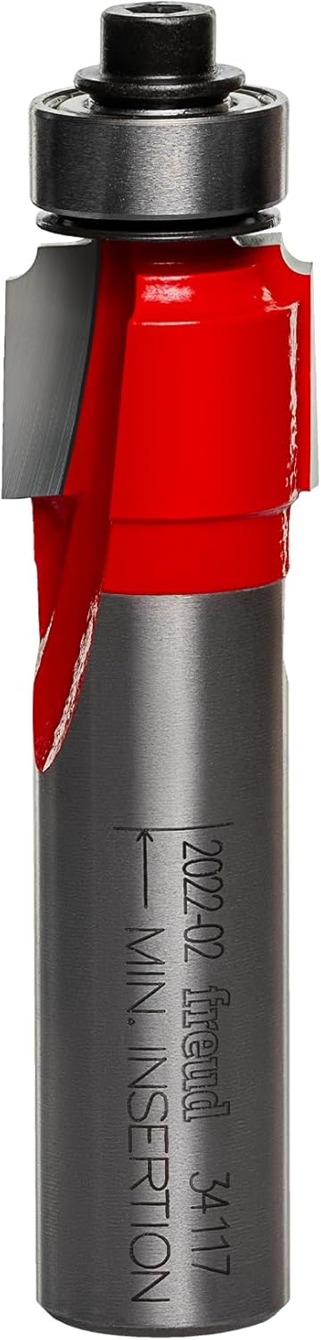 Freud 34-117: 1/16" Radius Rounding Over Bit with 1/2" Shank