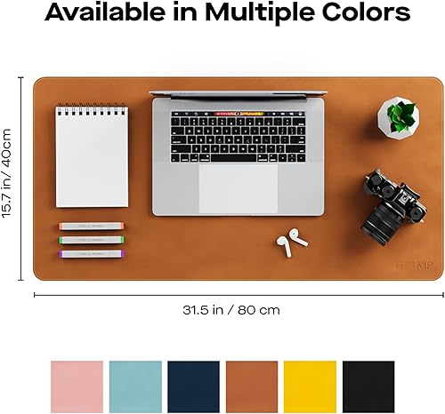 Miniatura 2 de Tapete de escritorio de píxeles móviles, multifuncional, impermeable, resistente a derrames, base antideslizante, almohadilla protectora de piel