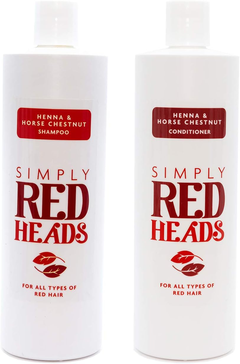Twin Pack Henna & Horse Chestnut Shampoo and Conditioner (500ml)