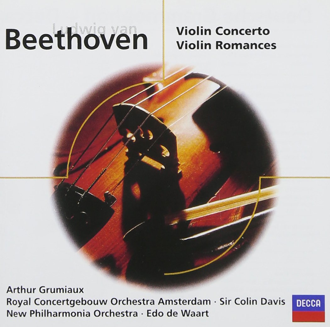 Beethoven: Violin Concerto/Romances [Audio CD] GRUMIAUX,ARTHUR