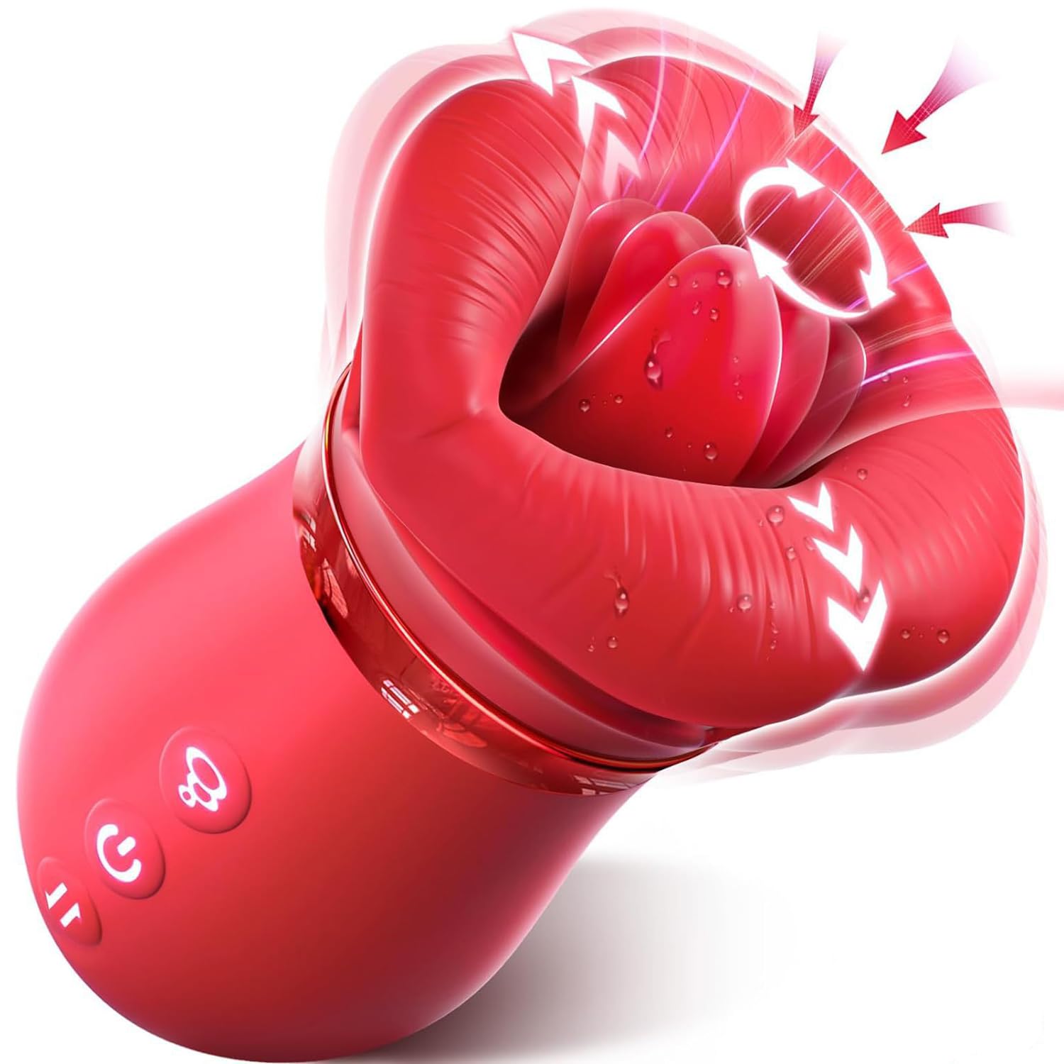Massaggiatore 2 in 1, stimolatore meccanico, modalità massaggio 10 × 10, vibratore ad alta potenza, soddisfa pienamente le esigenze delle donne, resistente all'acqua, ricaricabile USB