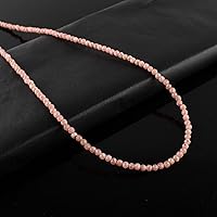 Vista 240 de Natural Moonstone Gemstones Choker Necklace, Faceted Rounds Beads, Silver Plated Jewelry, Healing Crystals, Birthday, Handamde, Minimalist, Women