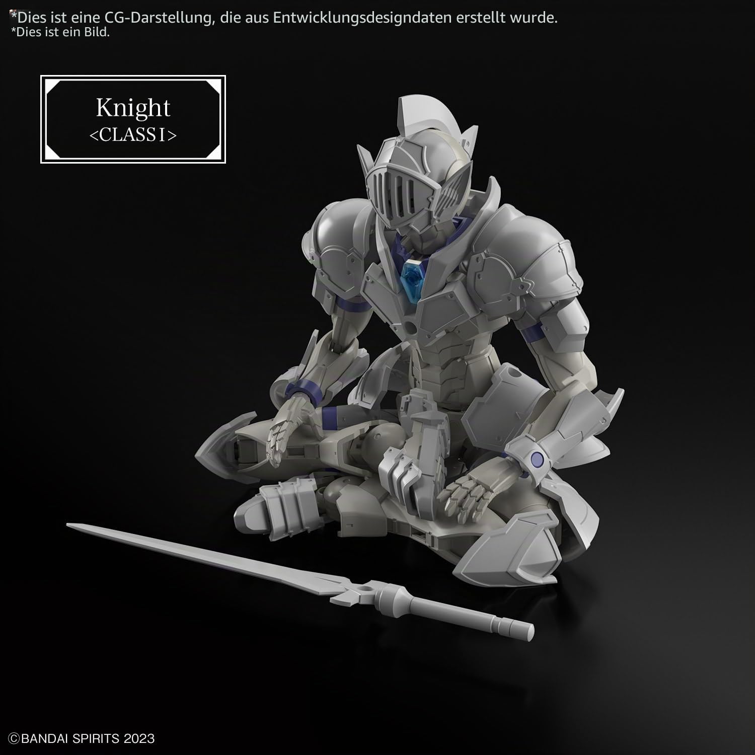BANDAI SPIRITS Bandai Hobby - 30 Minuten Fantasy - #01 Liber Knight, 30 MF Modellbausatz