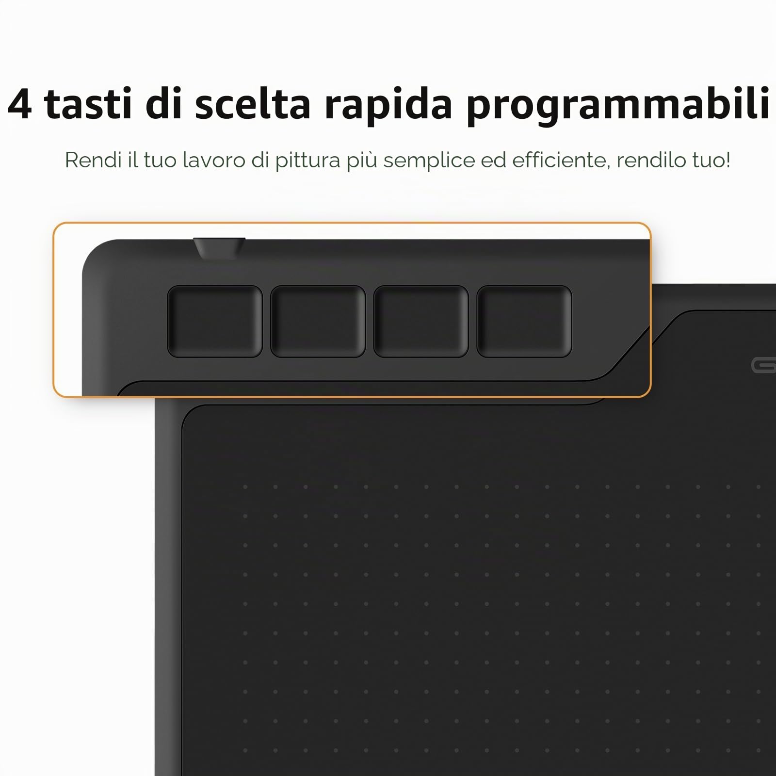 GAOMON S620 6,5 x 4 Pollici Tavoletta Grafica con Penna Senza Batteria per Disegnare