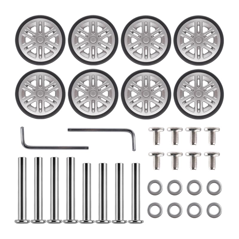 Amazon.co.jp: スーツケース キャスター 交換用タイヤ 直径50mm 幅10mm