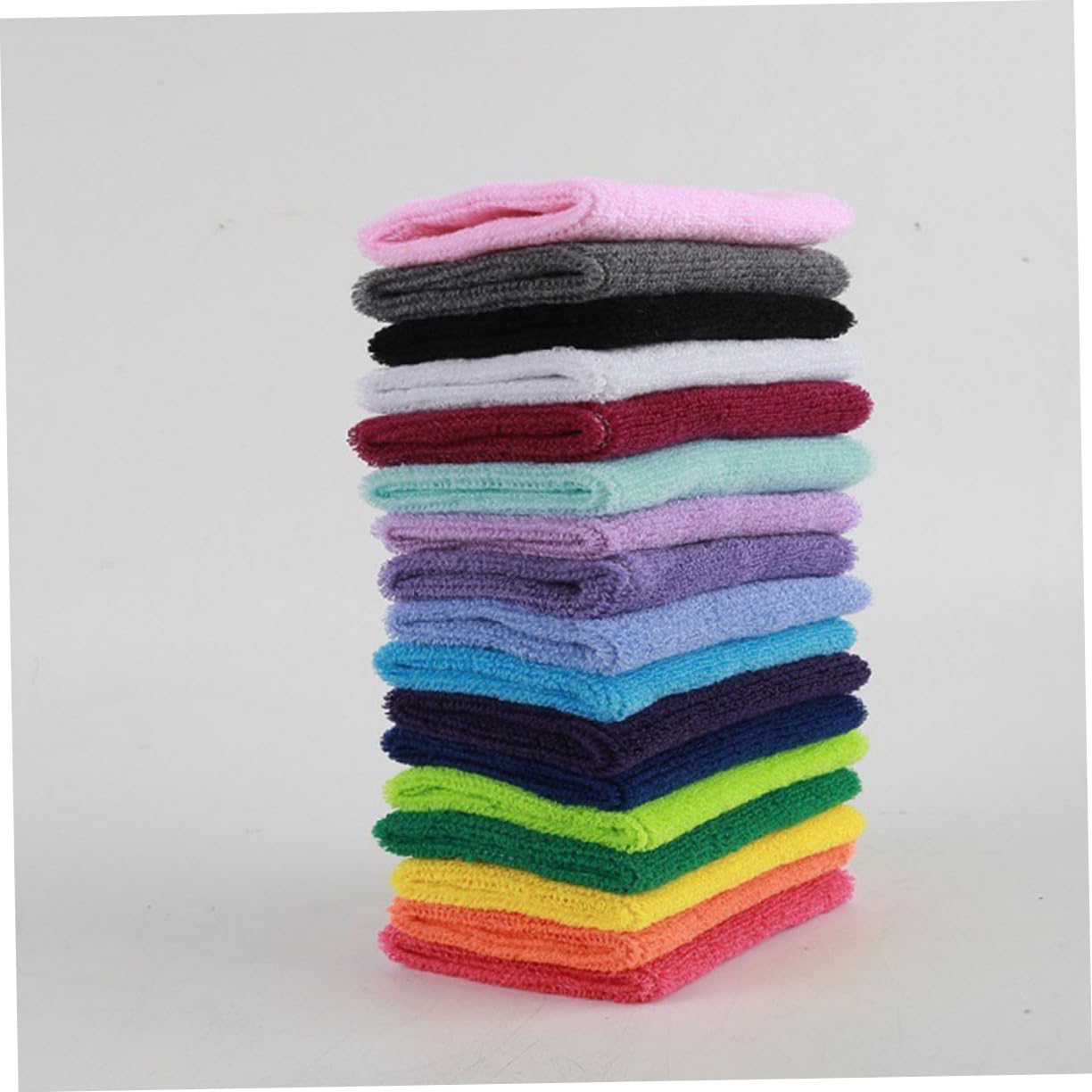 FRCOLOR 2 Sätze Trageschlaufe Handgelenksstärkung Armbinden Stirnband Mit Roten Punkten Riemen Sportgeräte Sport Geräte Gewichtheber-armbänder Handgelenkschutzgurte Polyester 10 Stück * 2