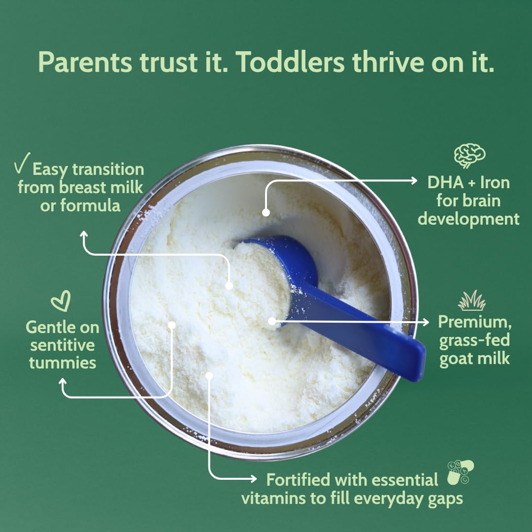 Holle Goat Milk Toddler Drink Stage 3, 2 x 14.1 oz, 12+ Months image 5