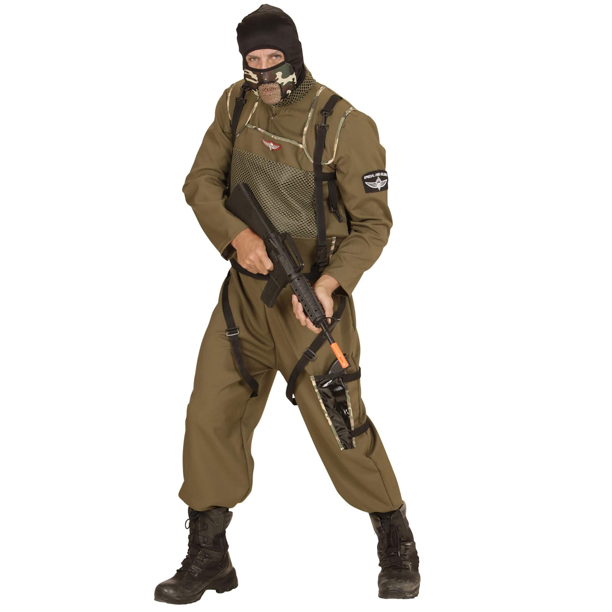 WIDMANN Kinderkostüm Ziege — Plüsch-Jacke Mit Kapuzenmaske | Größe 98 | Für Karneval & Mottoparty