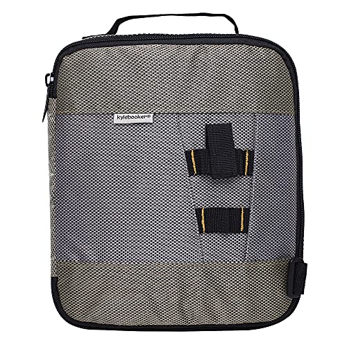 Kylebooker Fishing Soft Bait Binder Bag Lure Storage Tackle Wallet Case (Green)